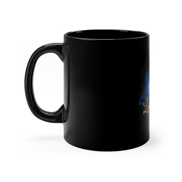 Logo Black mug 11oz - LEAH'S VIBEZ